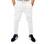 calça jeans jogger masculina jeans rasgado, sarja com elastico e bolso Branco