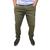 Calça jeans masculina basica slim reto sarja ou jeans com elastano lançamento Verde musgo