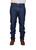 Calça Jeans Masculina Escura Tradicional Para Trabalho Reta Serviço Azul marinho