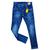 calça jeans masculina infantil menino com lycra Tam 10,12,14 e 16 anos. Azul escuro