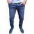 calça jeans masculina ou sarja varias cores com lycra Azul marinho