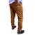 calça jeans masculina sarja e masculino slim skinny top com lycra sarja e jeans premium lançamento Caramelo tra