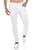 Calça jeans masculina tradicional branca reta sku:cjb10 Branco