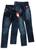 calça jeans menina juvenil  feminina com lycra tam 10 12 14 16 Azul escuro