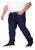 Calça Jeans Pluz Size Masculina Tradicional Básica do Tamanho 50 ao 70 Preto