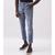 Calça Jeans PRS Super Skinny Clara Rasgos Com Bolso Celular Azure