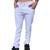 Calça Jeans Sarja Masculina Skinny Slim Premium Colorida Branco