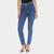 Calça Jeans Sawary Hot Pants Cintura Alta C/ Elastano 275611 Feminina Azul escuro