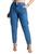 Calça Jeans Sawary Mom - 276949 Azul Azul