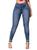 Calça Jeans Skinny com Logomania Lateral Pit Bull Jeans Azul