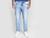 Calça Jeans Vista Magalu Skinny Básica Azul claro