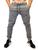 calça jogger jeans e sarja masculina pronta entrega lançamento 2023 Cinza
