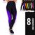 Calça Leg Legging REDINHA Cintura Alta Fitness Treino Casual Corrida Academia Cores 654 Azul