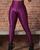 Calça legging 3d academia cirre fitness foto real Violeta