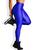 Calça legging 3d academia cirre fitness foto real Azul royal