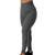 Calça Legging Feminina Cintura Alta Bolha Fitness Academia Cinza