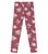 Calça Legging flanelada meninas Rovitex inverno gatinha Terracota