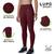 Calça Legging Lupo Sport Feminina Fitness Academia 71053 Original Marsala