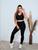 Calça legging suplex, legging feminina cintura alta  termica ideal para pilates academia ginastica Preto