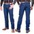 Calça Masculina Original Wrangler 13M Western Cowboy Cut Jeans Premium Ref:13MWZPW36UN Azul