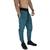 Calça Masculina Rajado Jet Sport MXD Conceito Slim Básico Moletom Azul turquesa