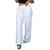 Calça Moletom Feminino Flanelada Blogueira Pantalona Premium Branco off