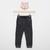 Calça Moletom Infantil Brandili Jogger Preto