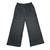 Calça Moletom Wide Leg Infantil Blogueirinha Moda Menina Preto