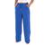 Calça Pantalona Feminina Cintura Alta Tendência Moda Envio Imediato Azul turquesa