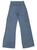 Calça Pantalona Wide Leg Sarja Cargo Infantil Juvenil 8 a 14 anos 6261, Cinza
