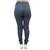 Calça RIBANA Feminina Algodão Inverno Cinza grafite