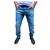 Calça sarja masculina basica slim reto sarja ou jeans com elastano a pronta entrega Jeans claro