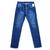 Calça Slim Fit Masculina Jeans Destroyed com Elastano Plus Size 48 ao 54 Azul jeans