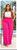 Calça social feminina pantalona tecido duna com forro plus size, g1-g2-g3 Pink
