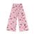 Calça Wide Leg Infantil Rovitex Kids Rosa