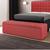 Calçadeira Alpha 160 Queen Decorativa A-020 Couro Artificial Vermelho Aradecor Vermelho