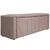 Calçadeira Baú Casal Minsk P02 140 cm para cama Box Suede - Amarena Móveis Rosê