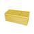 Calçadeira Baú Copenhague Solteiro 90cm Suede - Ecotec Decor Amarelo