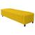 Calçadeira Baú King Everest P02 195 cm para cama Box Corano - Doce Sonho Móveis Amarelo