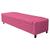 Calçadeira Baú King Everest P02 195 cm para cama Box Corano - Doce Sonho Móveis Pink
