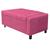 Calçadeira Baú Solteiro Everest P02 90 cm para cama Box Corano Pink - Amarena Móveis Pink