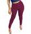 Calças Femininas Moletinho Jogger Com Lycra P M G Gg Vinho