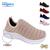 Calce facil infantil Tenis Tie Dye feminino barato direto da fabrica sem cadarço slip on Nude bordado