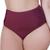 Calcinha cintura alta Plus size confortável 46 48 50 52 54 - HOT PANT Vinho