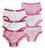 Calcinha Infantil Lupo Kit 6 Calcinha Lupo  Calcinha lupo infantil vermelho, Rosa