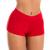 Calcinha Short Duplo Cós Cueca Boxer Feminina Shortinho  11 Vermelho