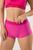 Calcinha Shorts De Cotton C/ Elástico 100 Frescura Pink