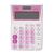 Calculadora de Bolso 12 Dígitos Grande TC04 Rosa Única