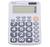 Calculadora De Escritório De Mesa 12 Dígitos a Pilha calculadora Grande Visor calculadora Branco