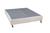 Cama Box Base Solteiro King material sintético3) BRANCO